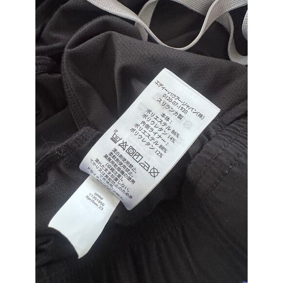 Eddie Bauer Mens Large Black Running Shorts Lined Drawstring - Picture 8 of 9